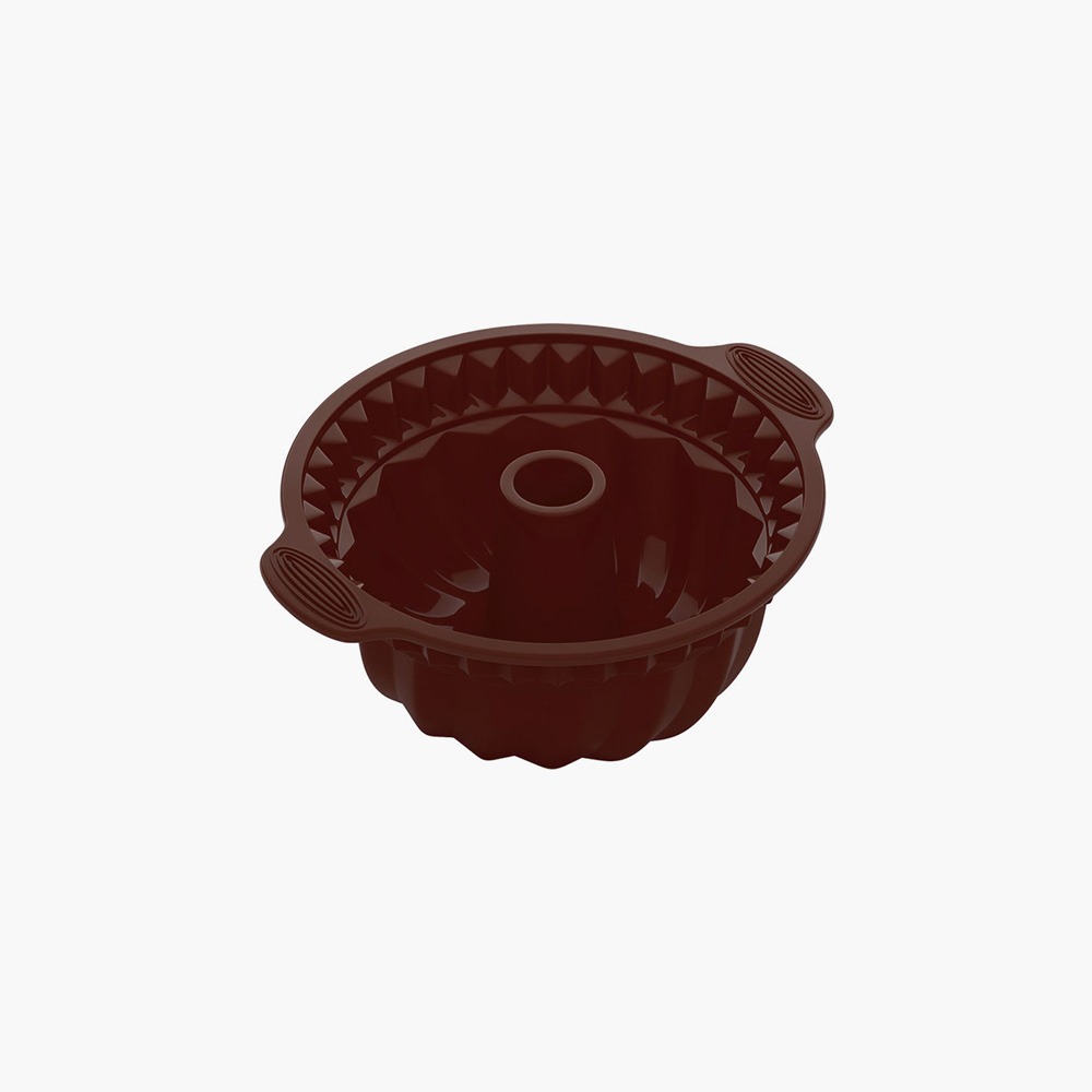 Где купить Форма для выпечки Nadoba Alenka для круглого кекса глубокая силиконовая 28x24x10 см Nadoba 