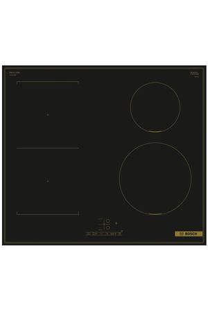 Индукционная варочная панель BOSCH PVS611BB6E, черный/желтый