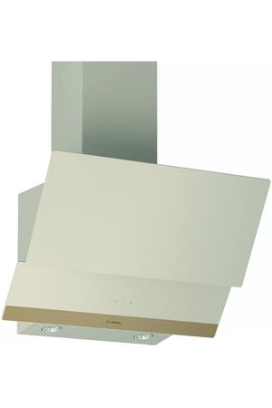 Наклонная вытяжка BOSCH DWK65AJ80R, цвет корпуса белый, цвет окантовки/панели белый
