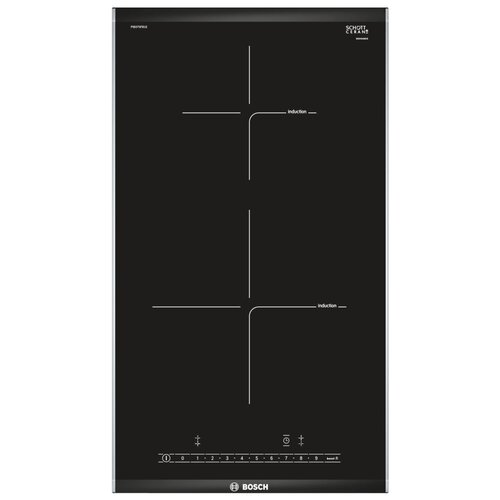 Где купить Индукционная варочная панель BOSCH PIB375FB1E, цвет панели черный.., цвет рамки серебристый Bosch 