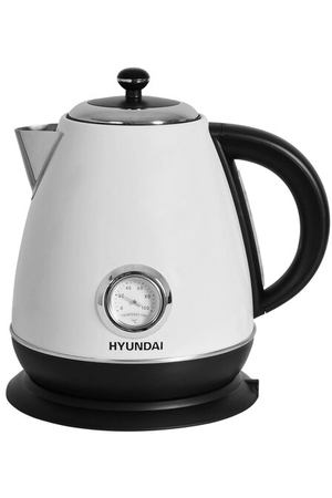Чайник HYUNDAI HYK-S4502, жемчужный/черный