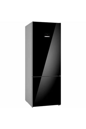 Холодильник BOSCH KGN56LB31U, двухкамерный, Serie 6, A++, 417 л, морозильная камера 142 л, черный