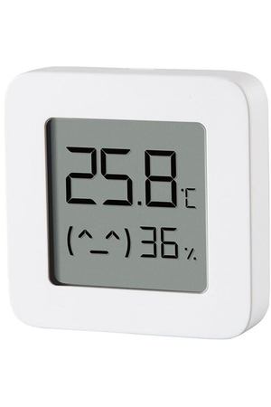 Метеостанция Xiaomi Mi Temperature and Humidity Monitor 2 Global, белый