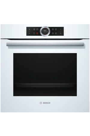 Электрический духовой шкаф BOSCH HBG672BW1S, белый