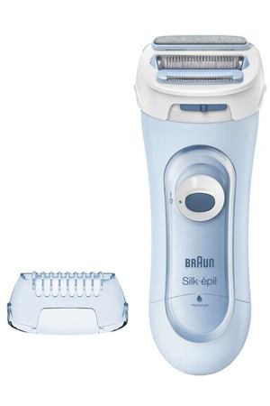 Эпилятор Braun LS 5160 Silk and Soft Body Shave, голубой