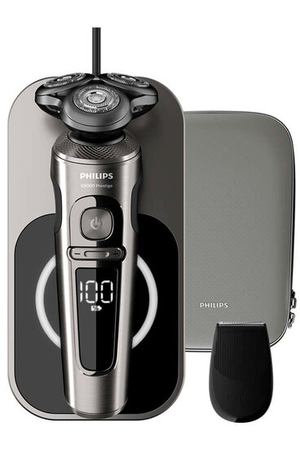 Электробритва Philips SP9860/13 Series 9000 Prestige, серебристый