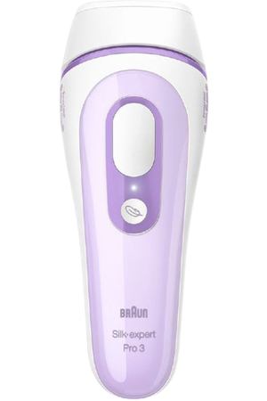 Фотоэпилятор Braun PL3000 Silk-expert IPL Pro 3, белый/фиолетовый