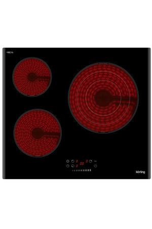 Электрическая варочная панель Korting HK 6351 B3, черный