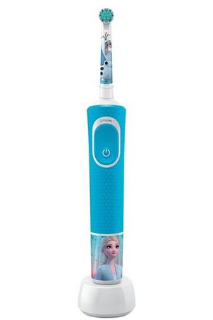 Электрическая зубная щетка Oral-B Vitality Kids Frozen II D100.413.2K, голубой