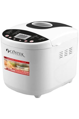 Хлебопечка CENTEK CT-1406, white/black