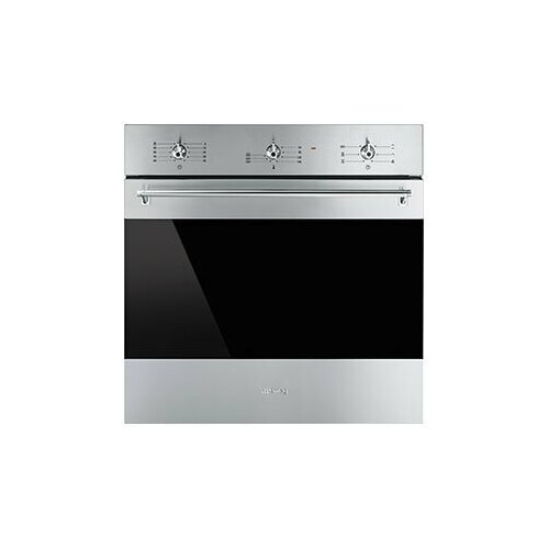 Где купить Электрический духовой шкаф Smeg SF6381X, серебристый Smeg 