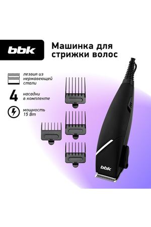 Машинка для стрижки BBK   BHK100, черный