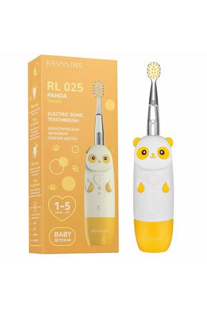 Электрическая звуковая зубная щётка для детей, Revyline RL 025 PANDA, 1-5 лет