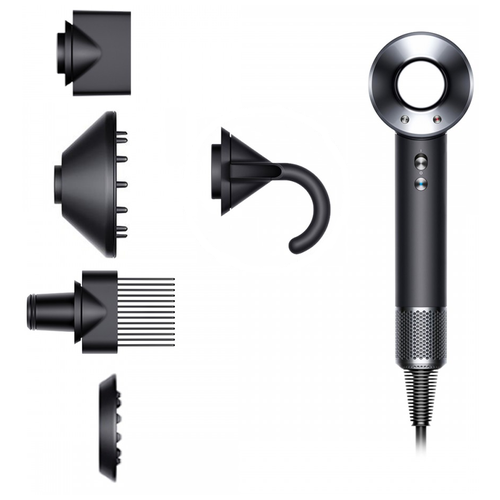 Где купить Фен Dyson Supersonic HD07 EU, black/bright nickel Dyson 