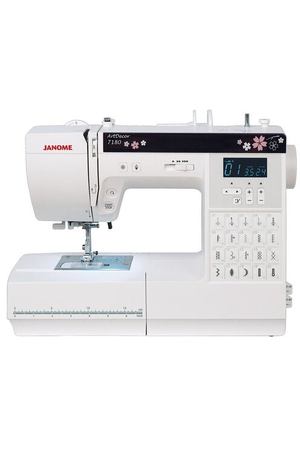 Швейная машина Janome Art Decor 7180, белый/черный