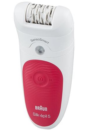 Эпилятор Braun 5-500 Silk-epil SensoSmart, малиновый