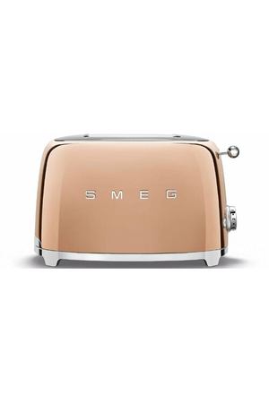 Тостер Smeg TSF01RGEU, розовое золото