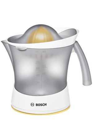 Соковыжималка для цитрусовых BOSCH MCP3500N, белый/желтый