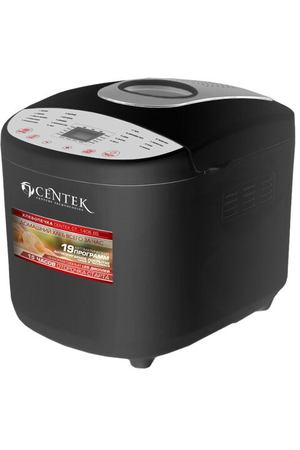 Хлебопечка CENTEK CT-1406, black/silver