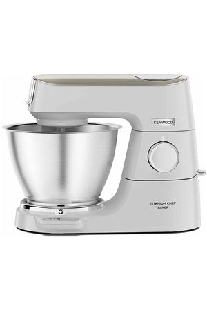 Кухонная машина Kenwood KVC65.001WH Titanium Chef Baker RU, 1200 Вт, серебристый