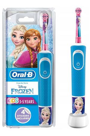 Электрическая зубная щетка Oral-B Vitality Kids Frozen D100.413.2K, голубой