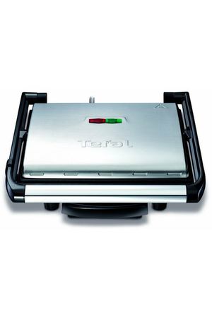 Гриль Tefal Panini Grill GC241D, серебристый/черный