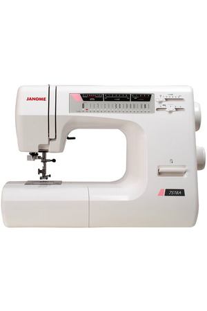 Швейная машина Janome 7518A (жесткий чехол), белый