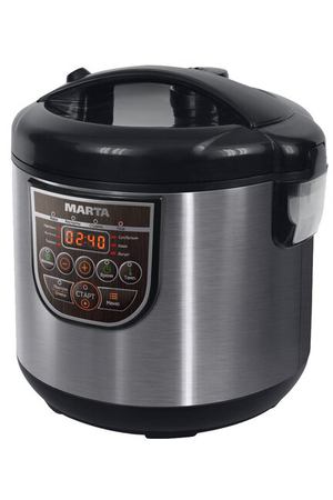 Мультиварка MARTA MT-4322 CERAMIC, черный жемчуг