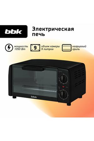 Мини-печь BBK OE0912M, чёрный