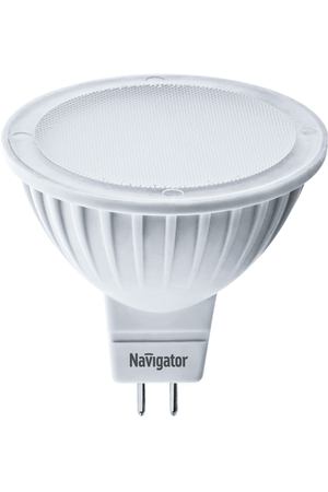 Лампа светодиодная Navigator MR16 5Вт 230В цоколь GU5.3 (холодный свет)