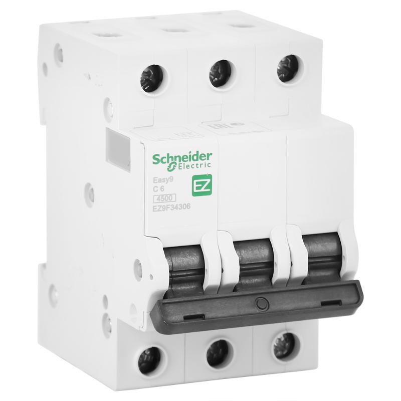 Где купить Выключатель автоматический Schneider Electric Easy 9 6 А Schneider electric 