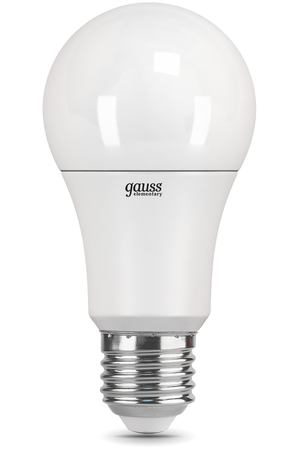 Gauss LED Elementary A60 15W E27 3000K 1/10/50