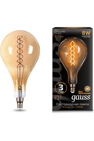 Лампа gauss flexible a160 8w e27 g 2400k