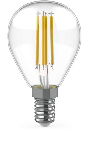 Лампа Gauss Basic Filament Шар 5,5W 510lm 2700К Е14 LED (3 лампы в упаковке) 1/20