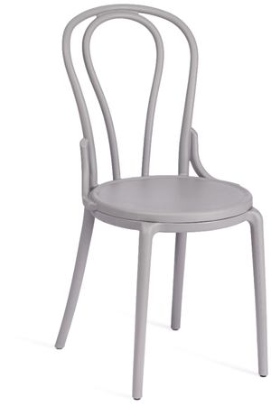 Стул ТС Thonet 09 пластиковый серый 42х52х89 см