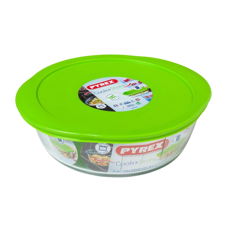 Где купить Форма для запекания Pyrex Cook&Store Glass Круглая 2,3 л (208P000/5046/6146) Pyrex 