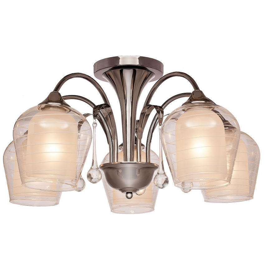 Где купить Люстра Silver Light Loretto 131.54.5 хром Silver Light 