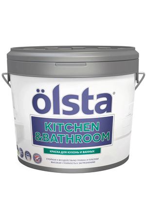 Краска Olsta Kitchen&Bathroom База А 0,9 л