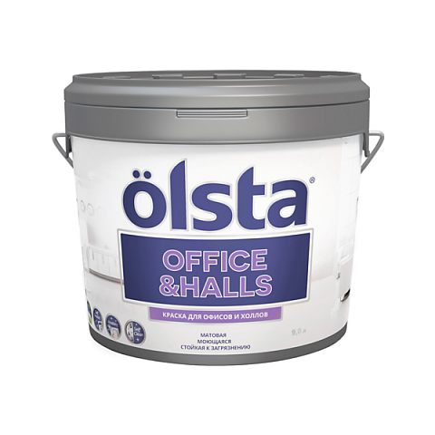 Где купить Краска Olsta Office&Hall База А 2,7 л Olsta