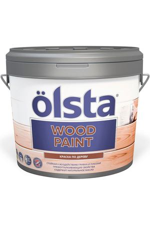 Краска Olsta wood paint для дерева a 9.0 л