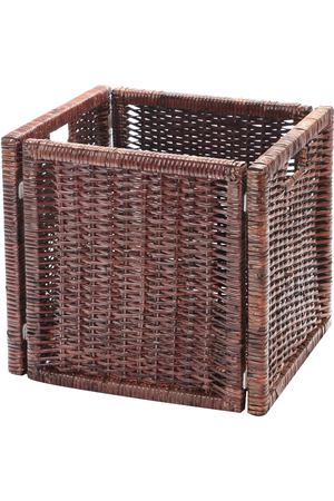 Корзина декоративная Rattan grand amsterdam md brown