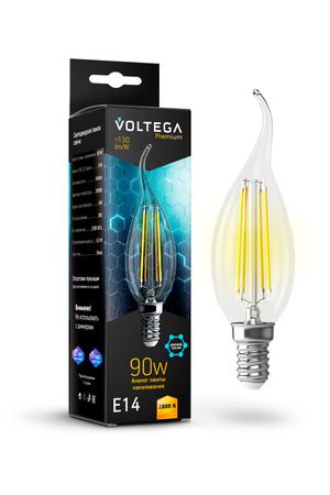 Лампочка Voltega Candle wind Graphene E14 9W 2800К