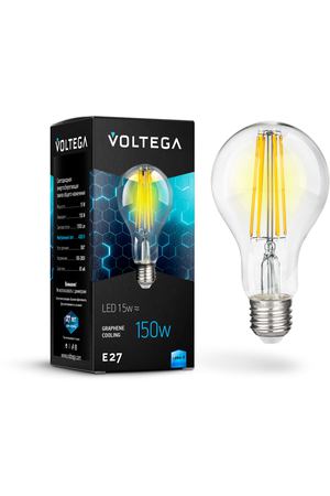 Лампочка Voltega General purpose bulb Е27 15W 4000К