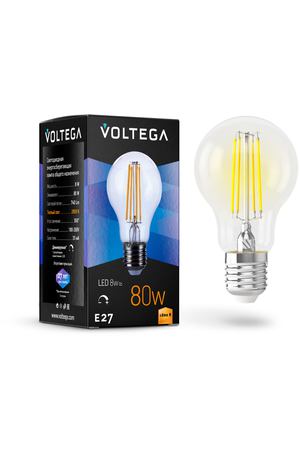 Лампочка Voltega General purpose bulb диммируемая Е27 8W 2800К