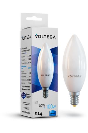 Лампочка Voltega Candle E14 10W 4000K