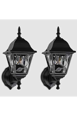 Набор садовых светильников Amber Lamp 8011SHB IP44 E27 100Вт, черный