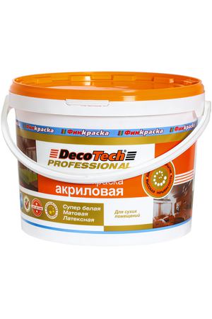 Краска акриловая Decotech База A 10 л