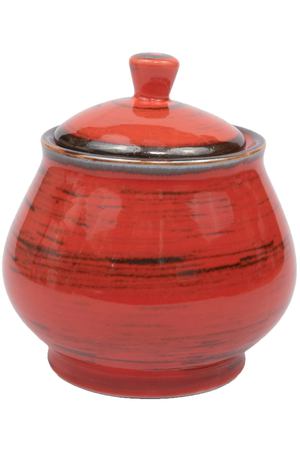 Сахарница Porcelana Bogucice Alumina Nostalgia Red 0,3 л