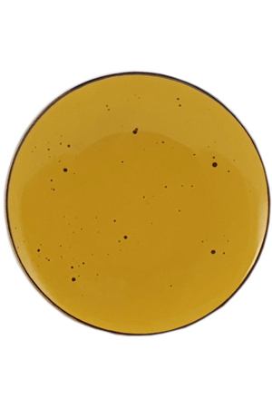 Тарелка Porcelana Bogucice Alumina Yellow 28 см