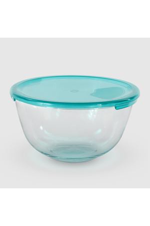 Миска Pyrex Cook&store 0,5 л+крышка голубая 14 см